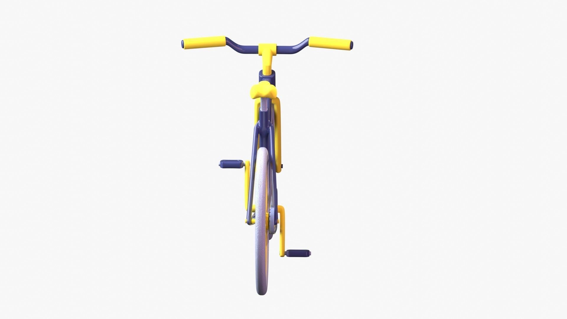 Bicycle 3D Illustration 3D model_8