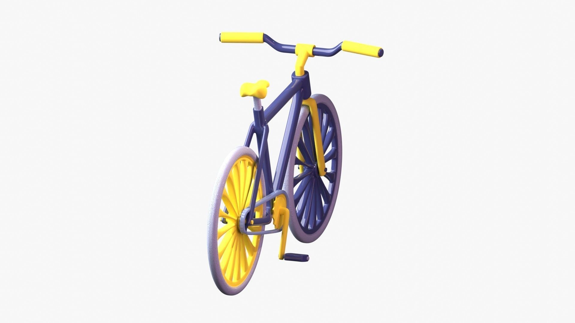 Bicycle 3D Illustration 3D model_9