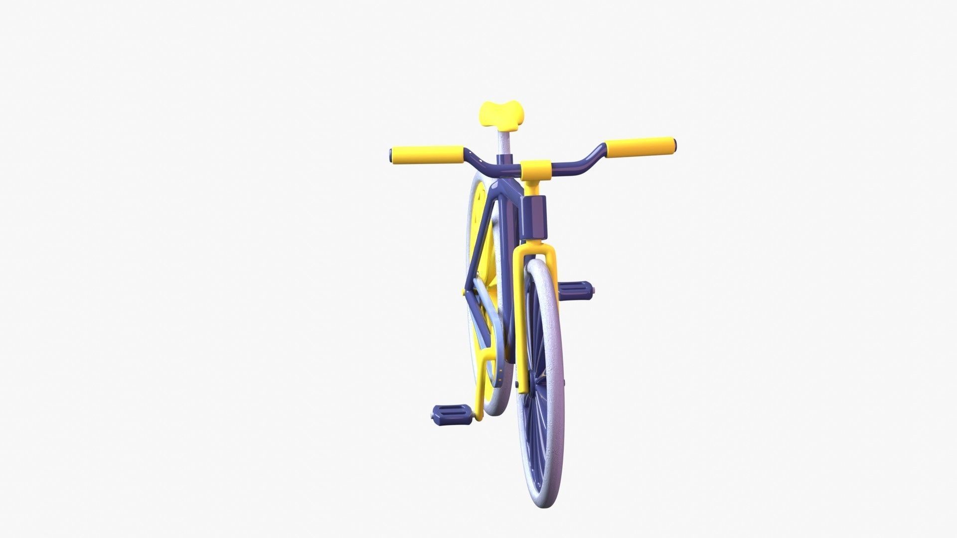 Bicycle 3D Illustration 3D model_17