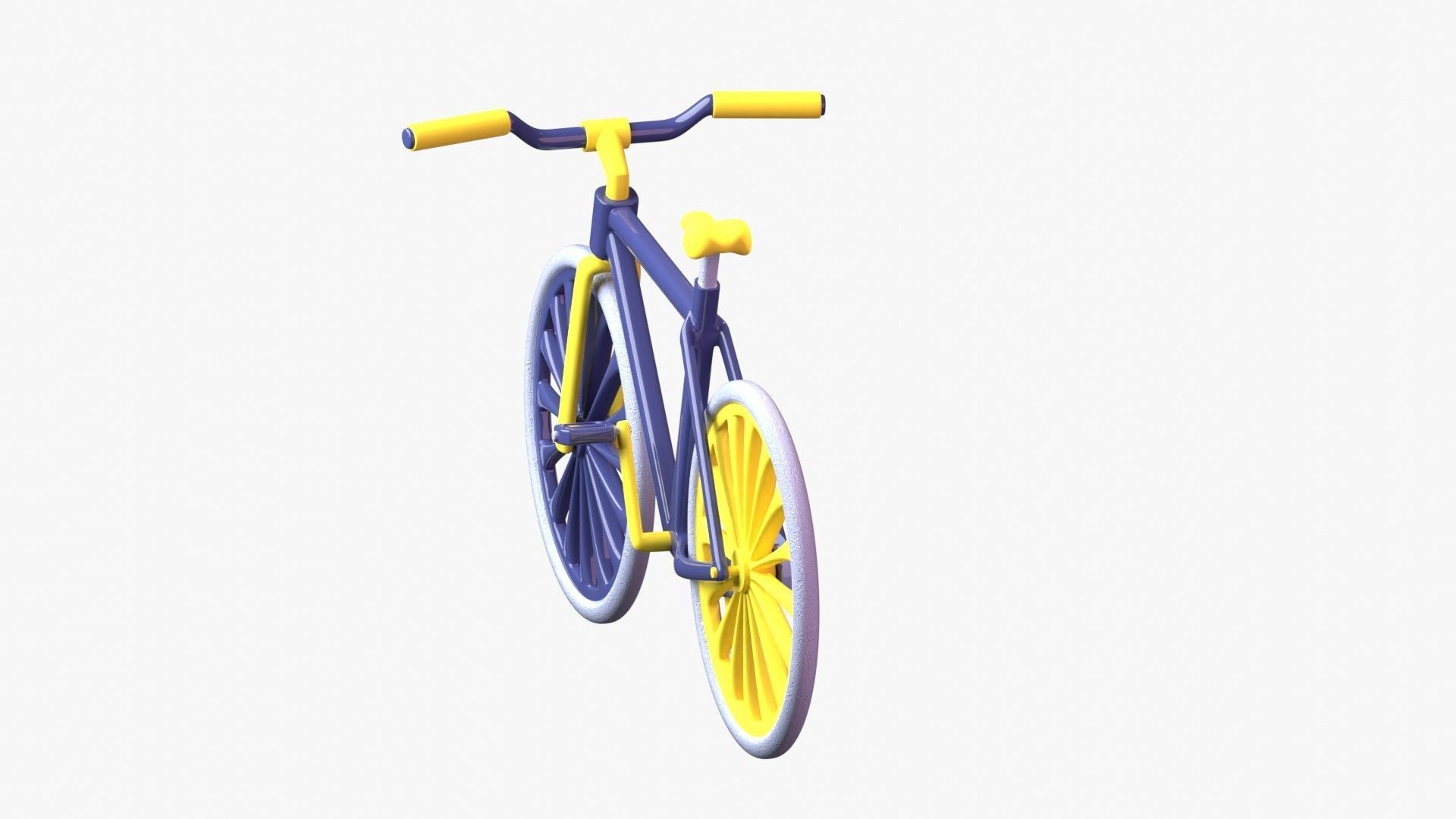 Bicycle 3D Illustration 3D model_7