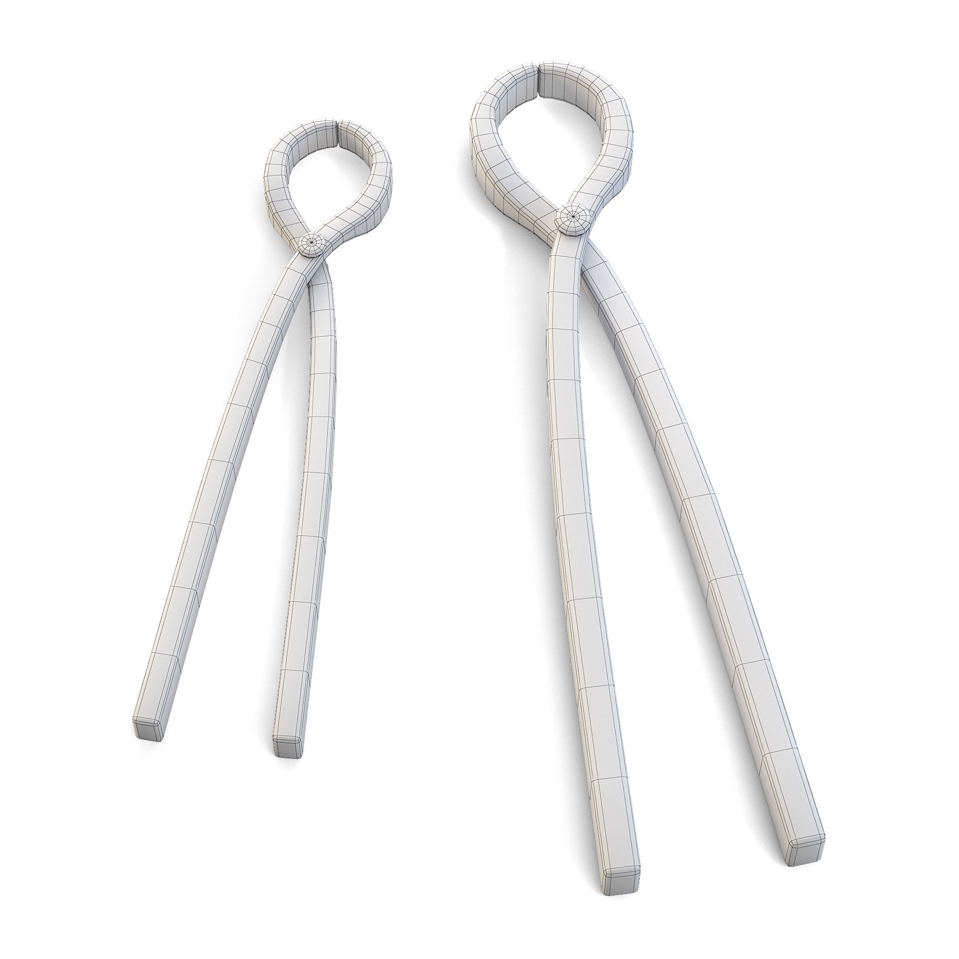 Old Pincers 3D model_7