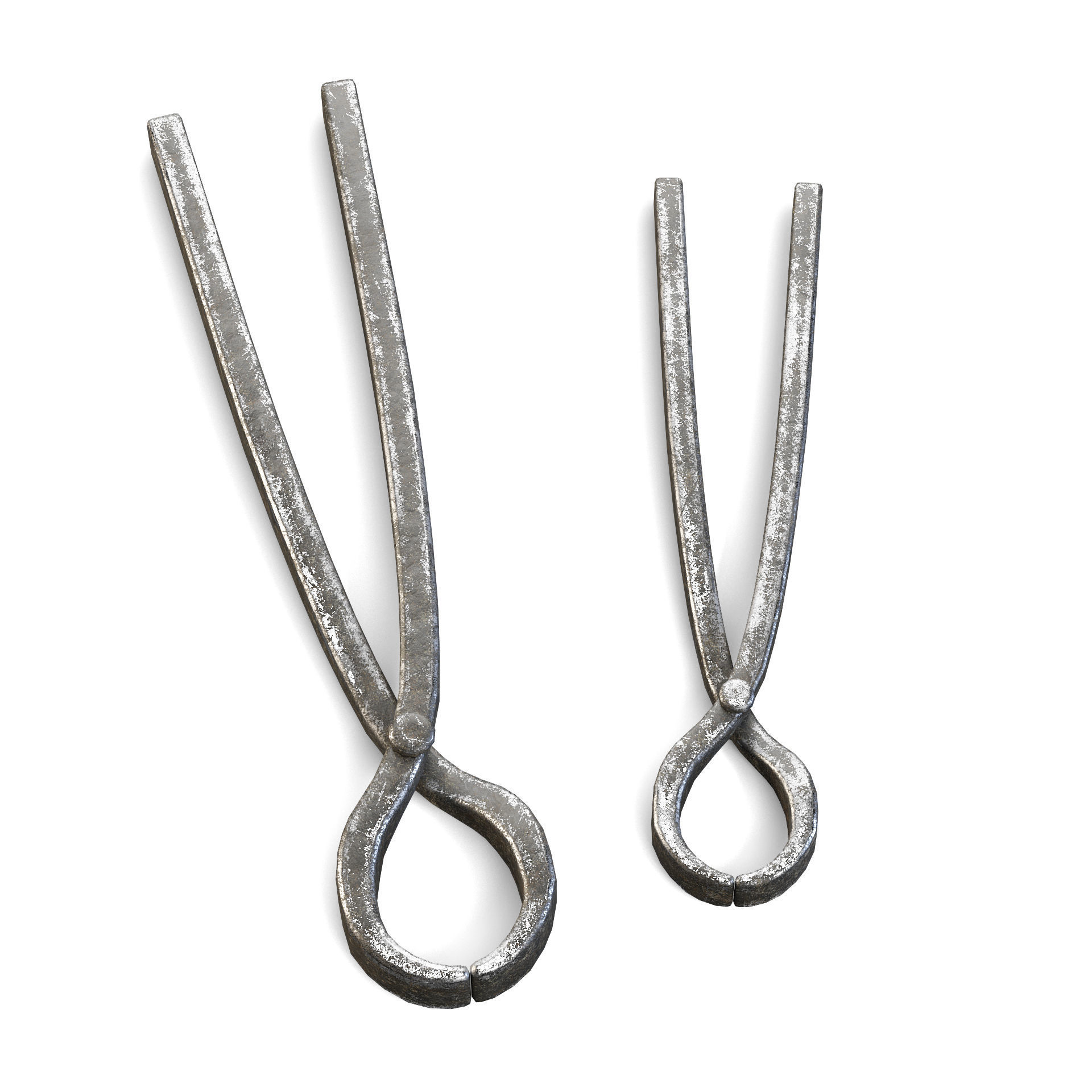 Old Pincers 3D model_4