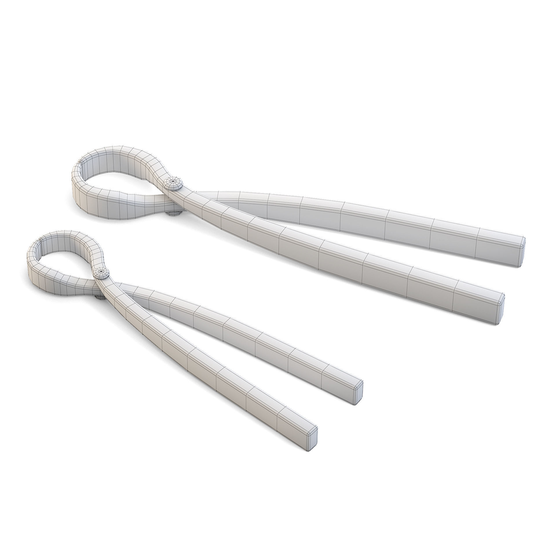 Old Pincers 3D model_1