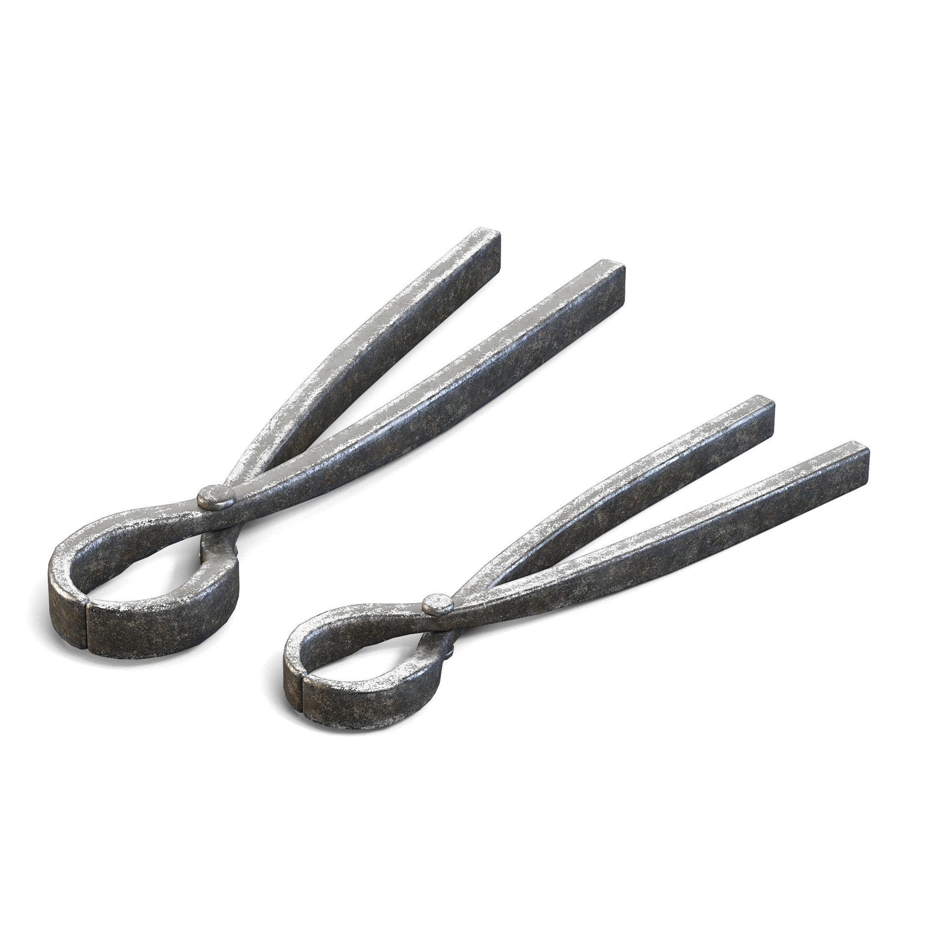 Old Pincers 3D model_2