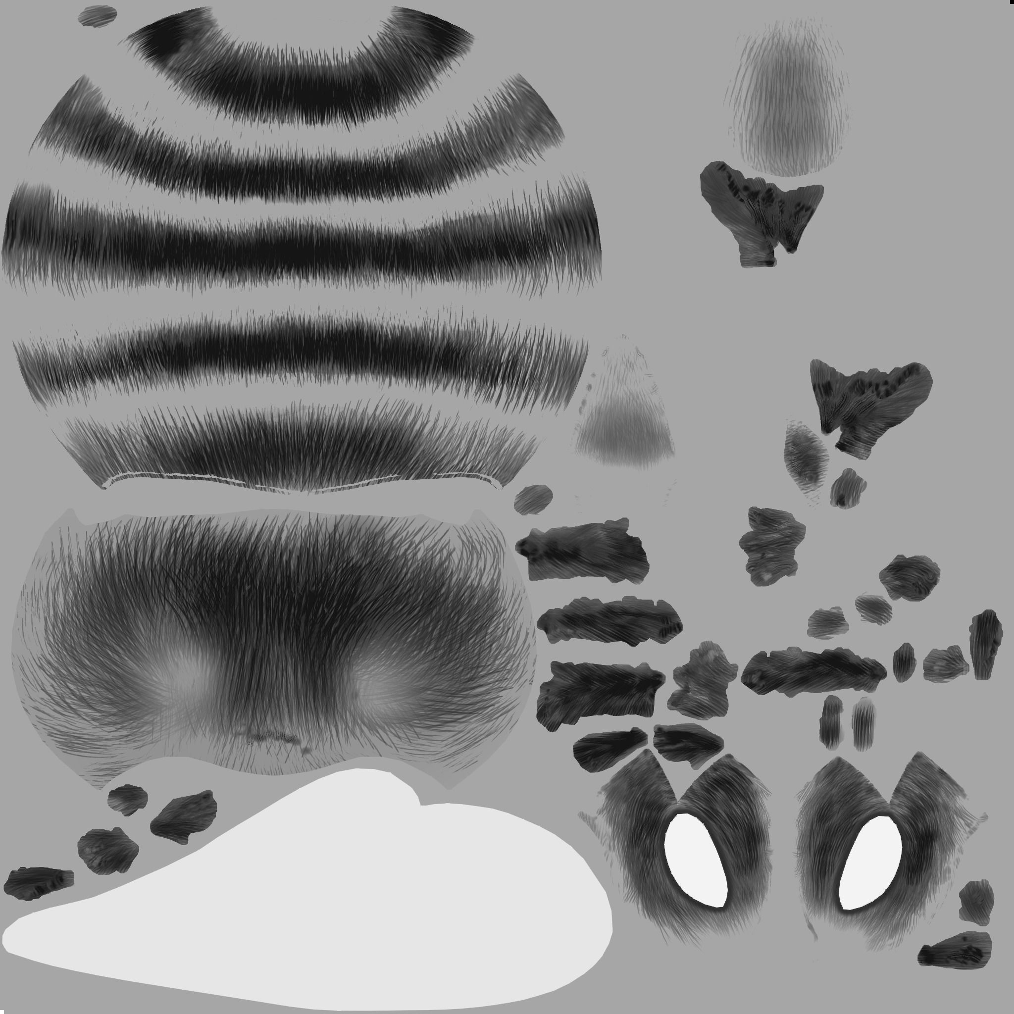 3D animated bee Low-poly 3D model_20