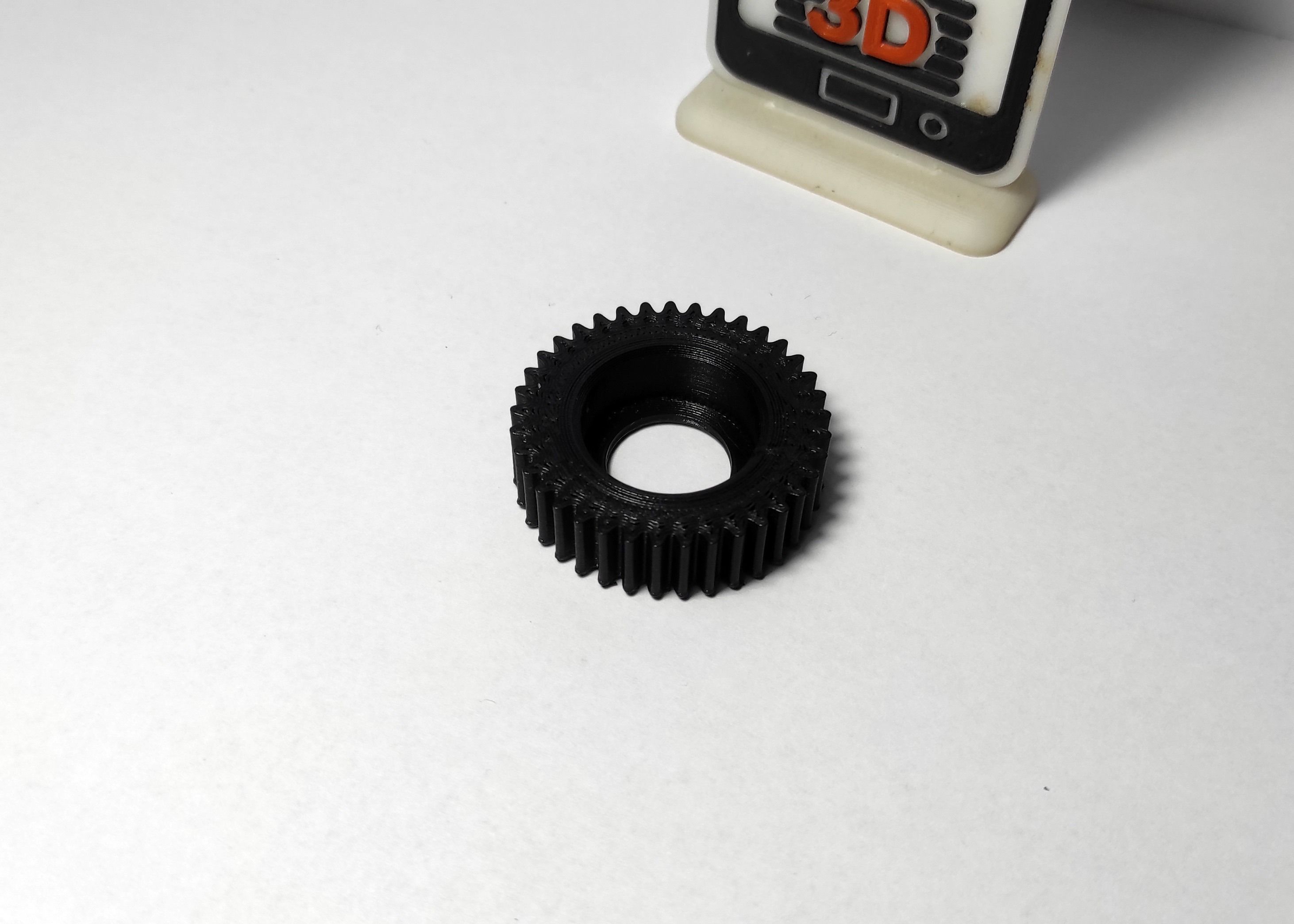 Gear for Electric Bicycle T37 D39 5 3D print model_2