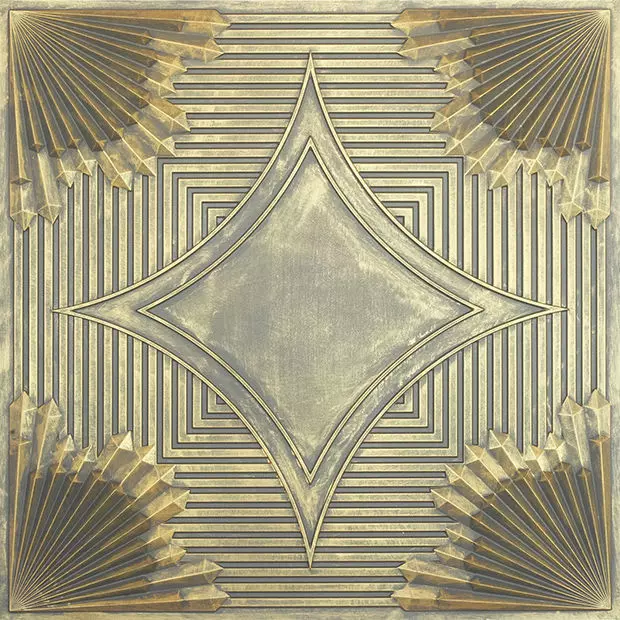 3D max ceiling tile used for cafe ceiling panels 3D model