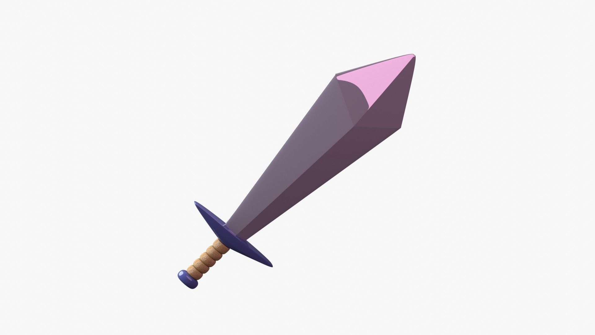 Sword 3D Illustration 3D model_6