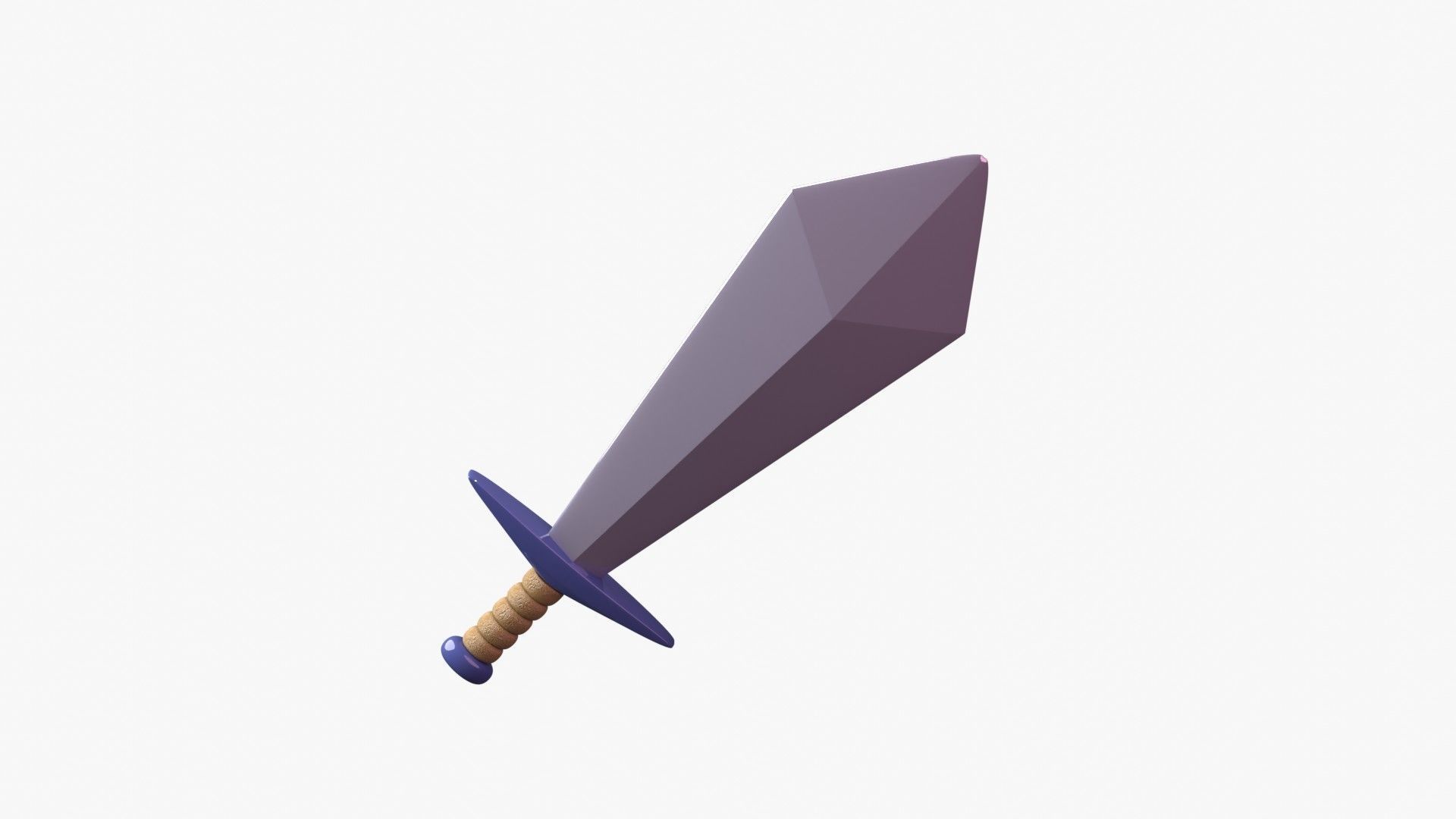 Sword 3D Illustration 3D model_13