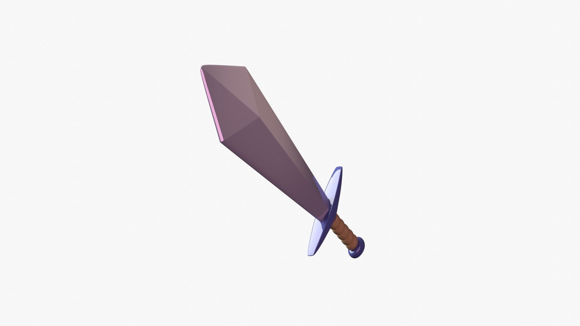 Sword 3D Illustration 3D model_3