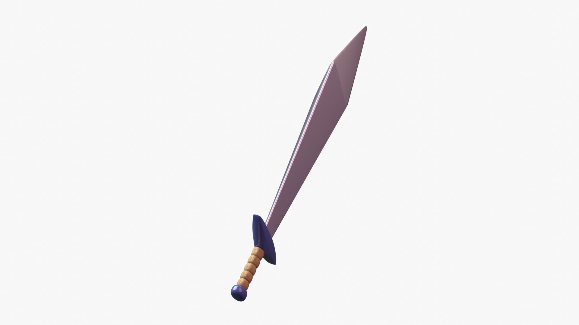 Sword 3D Illustration 3D model_4
