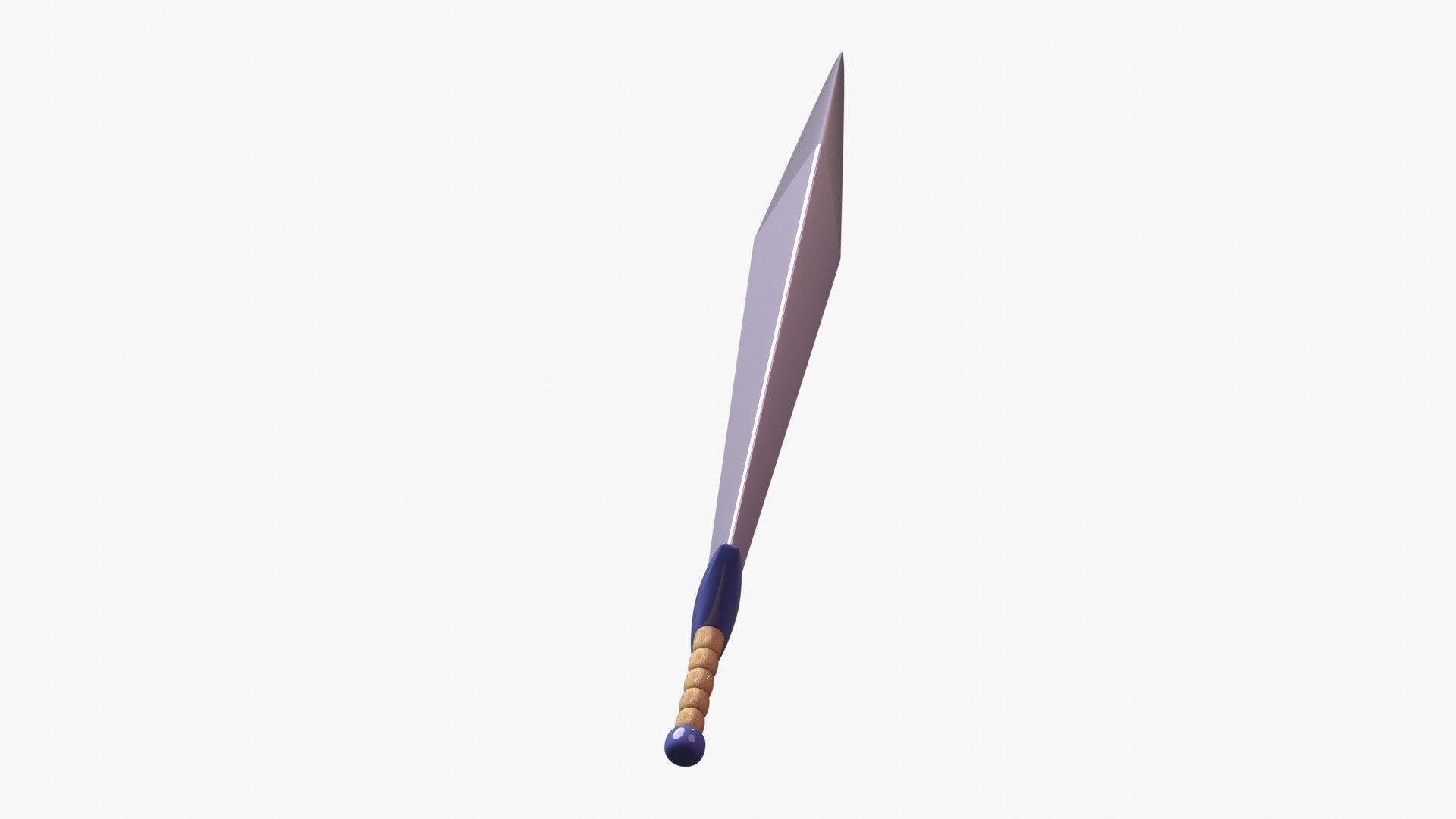 Sword 3D Illustration 3D model_8