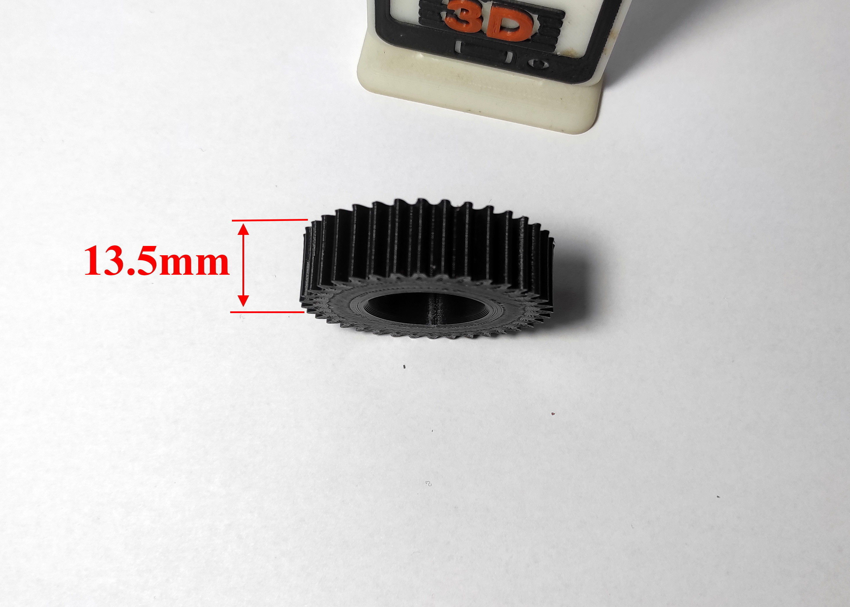 Gear for Electric Bicycle T36 D48 3D print model_4