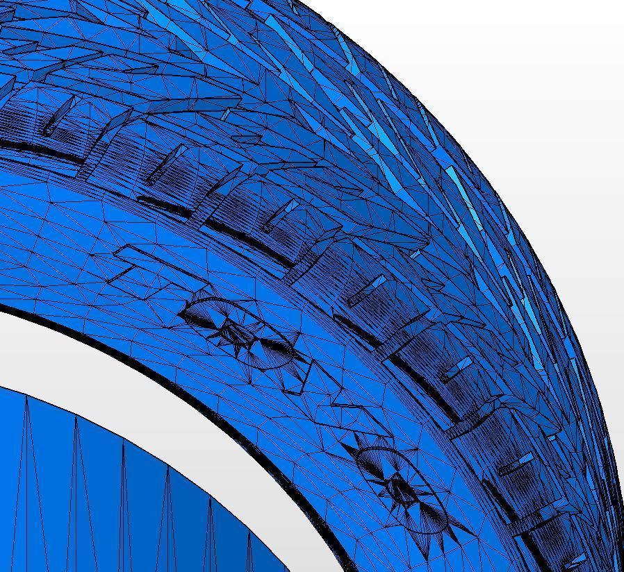 Custom wheels US Mags Wildcat for your scale model 3D print model_12