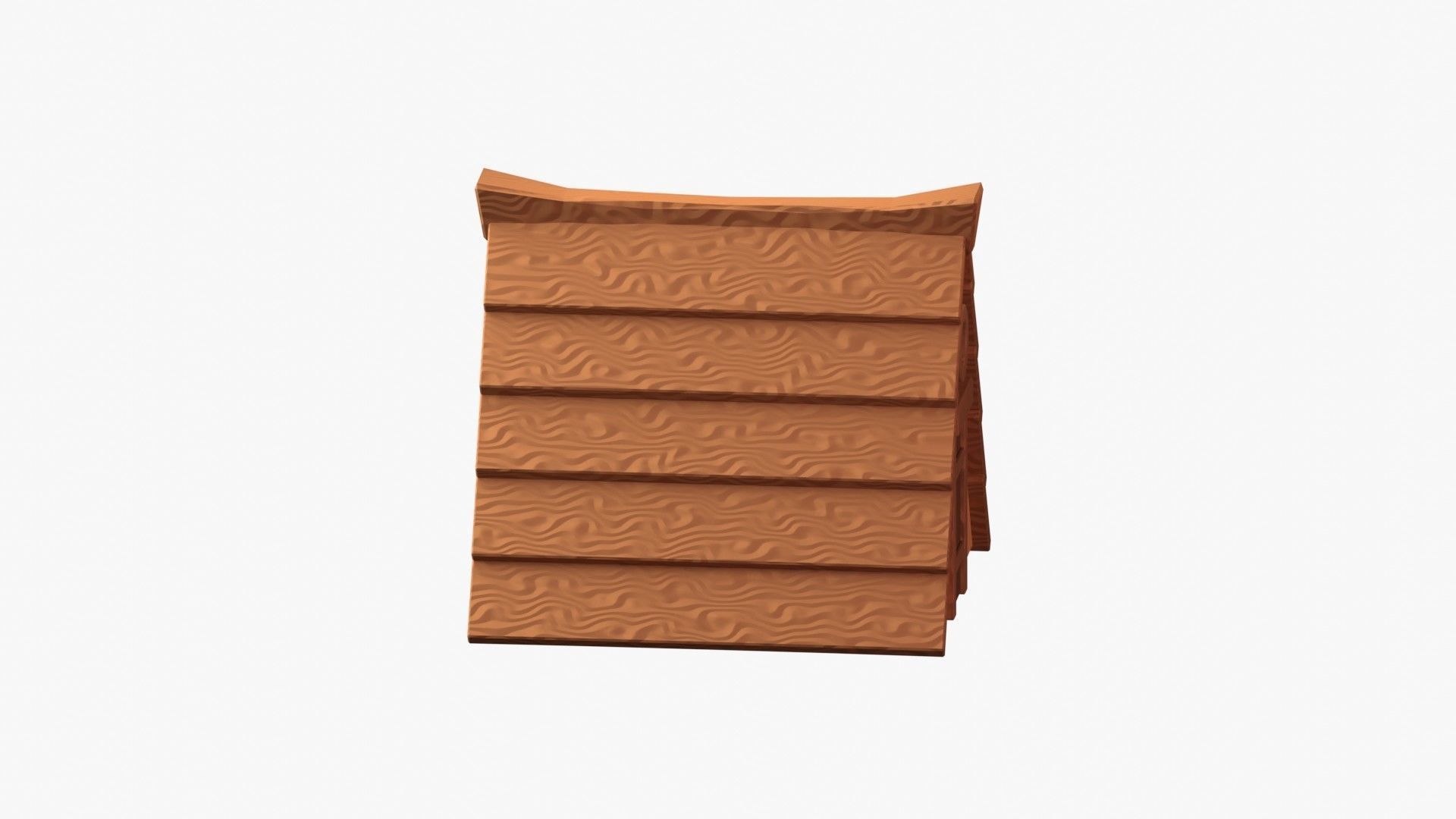 Wooden Cabin 3D Illustration 3D model_14