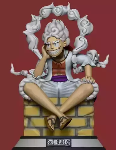 Luffy Gear 5 Nika  3D print model