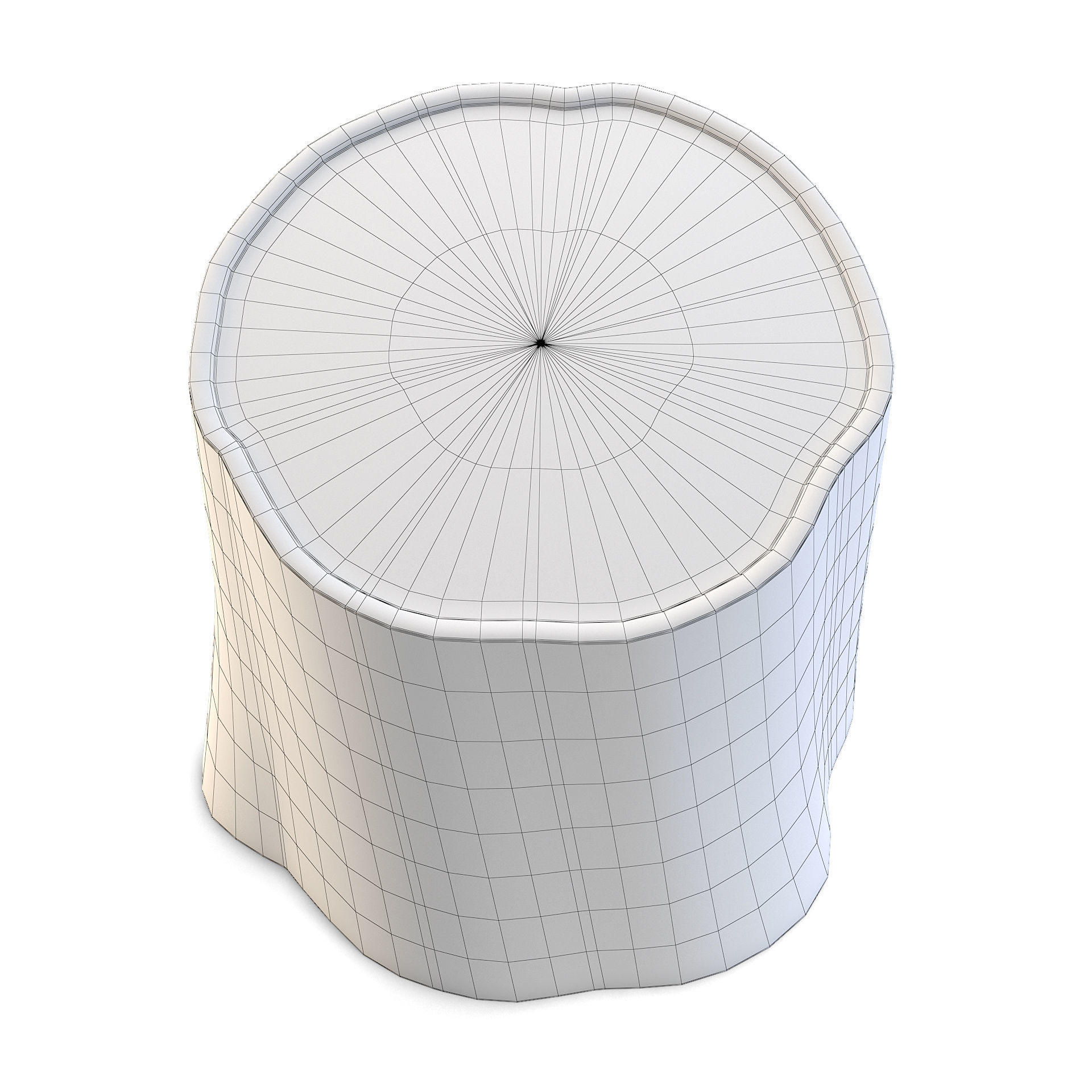 Tree Stump 3D model_6