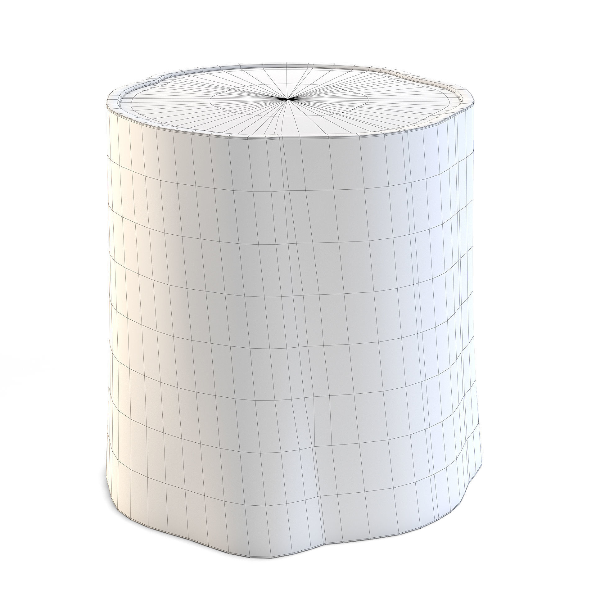 Tree Stump 3D model_1