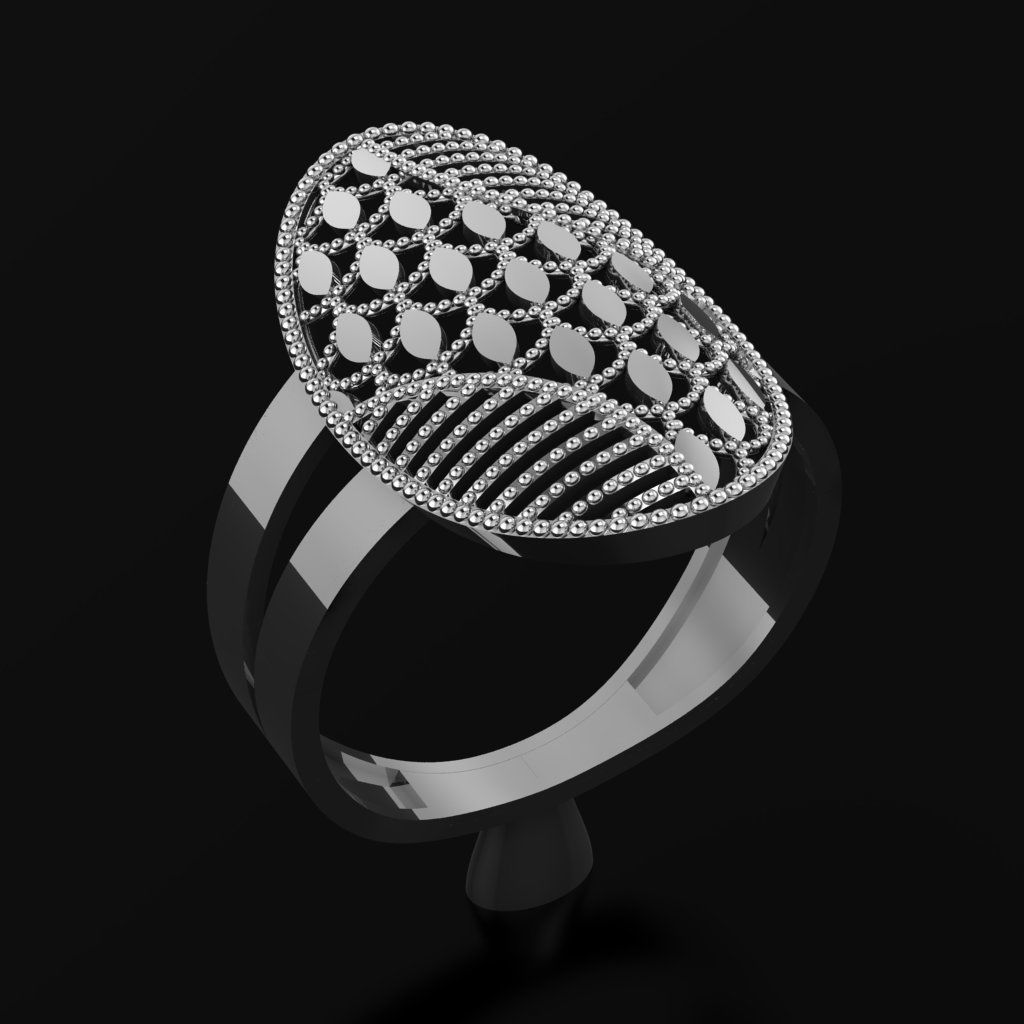 RING SIZE 18 NEW MODEL -GOLD PARK 3D print model_1