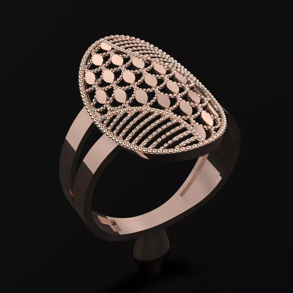RING SIZE 18 NEW MODEL -GOLD PARK 3D print model_0