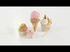 Ice Cream Cone and Cups 3D model_1