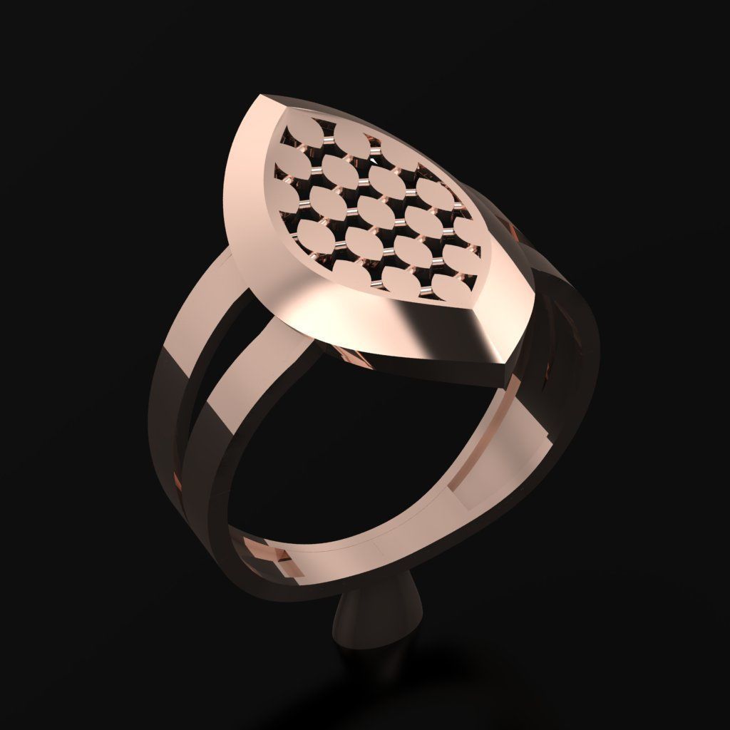 RING SIZE 18 NEW MODEL -GOLD PARK 3D print model_1