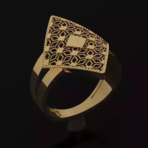 RING SIZE 18 NEW MODEL -GOLD PARK