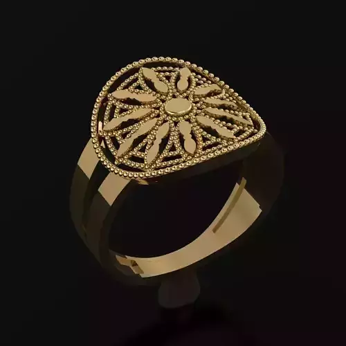 RING SIZE 18 NEW MODEL -GOLD PARK