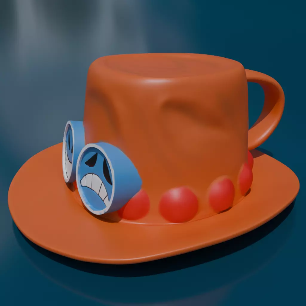 Portgas D Ace 3D print model