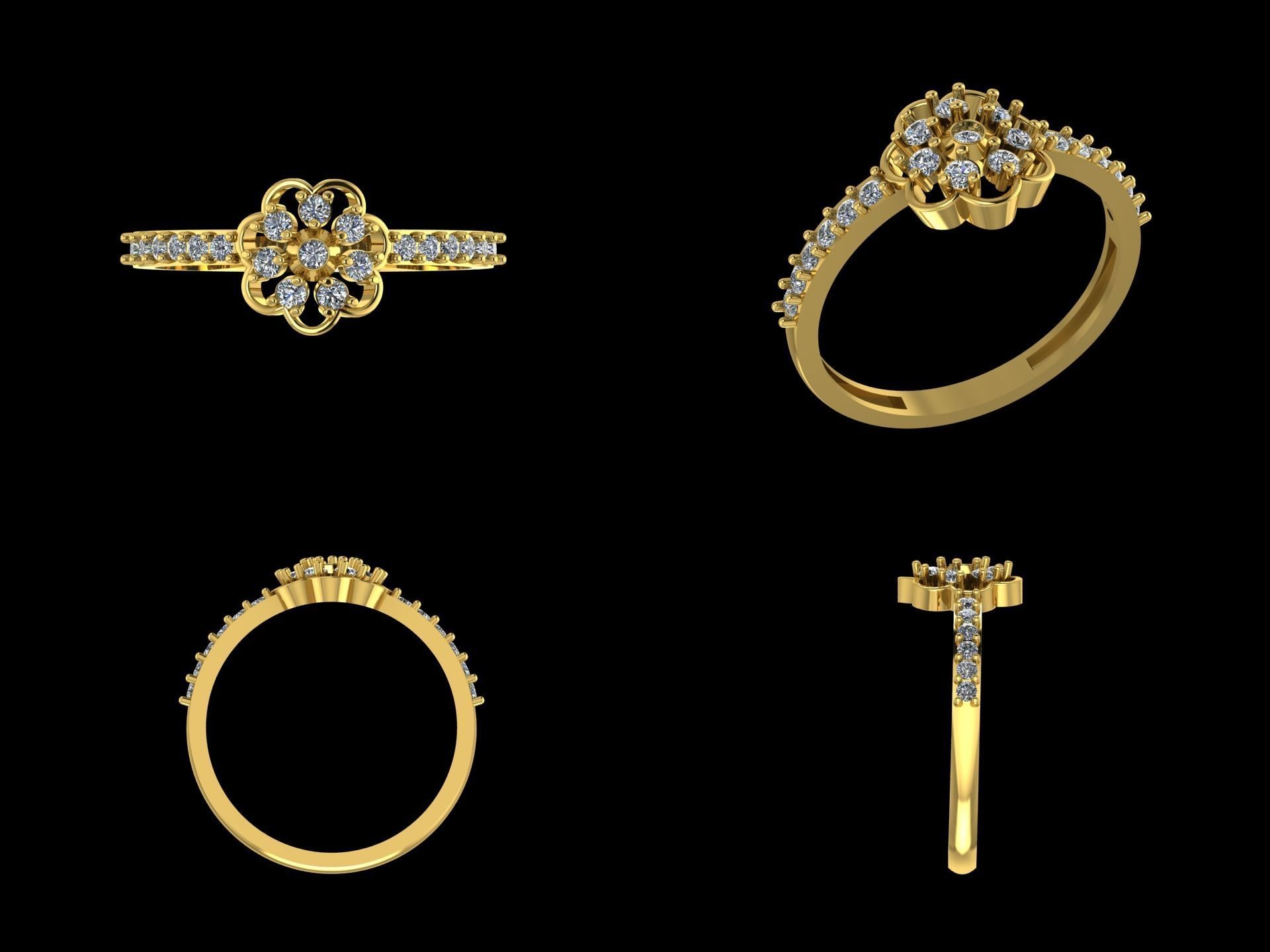 12 solitaire rings collection _33