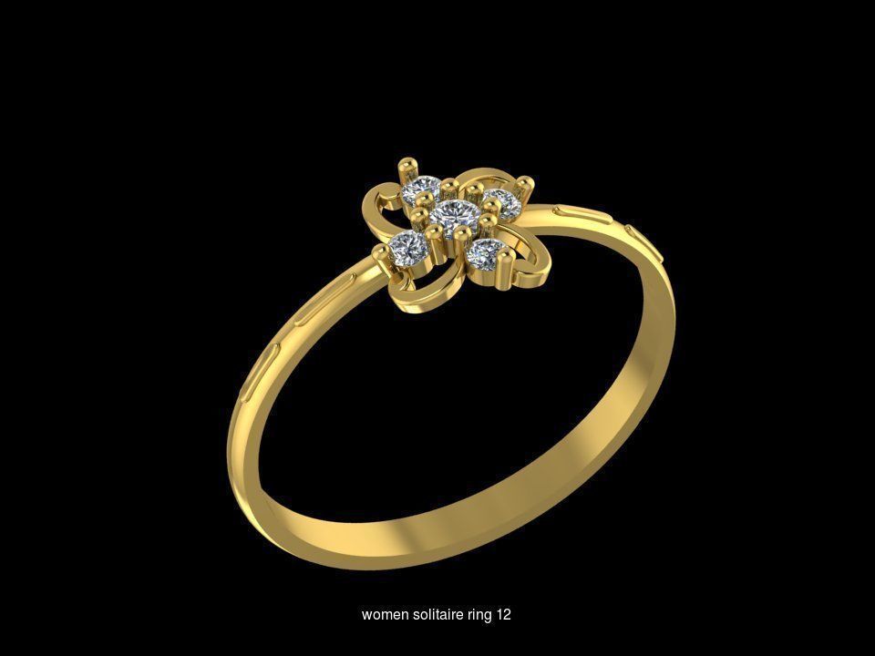 12 solitaire rings collection _12