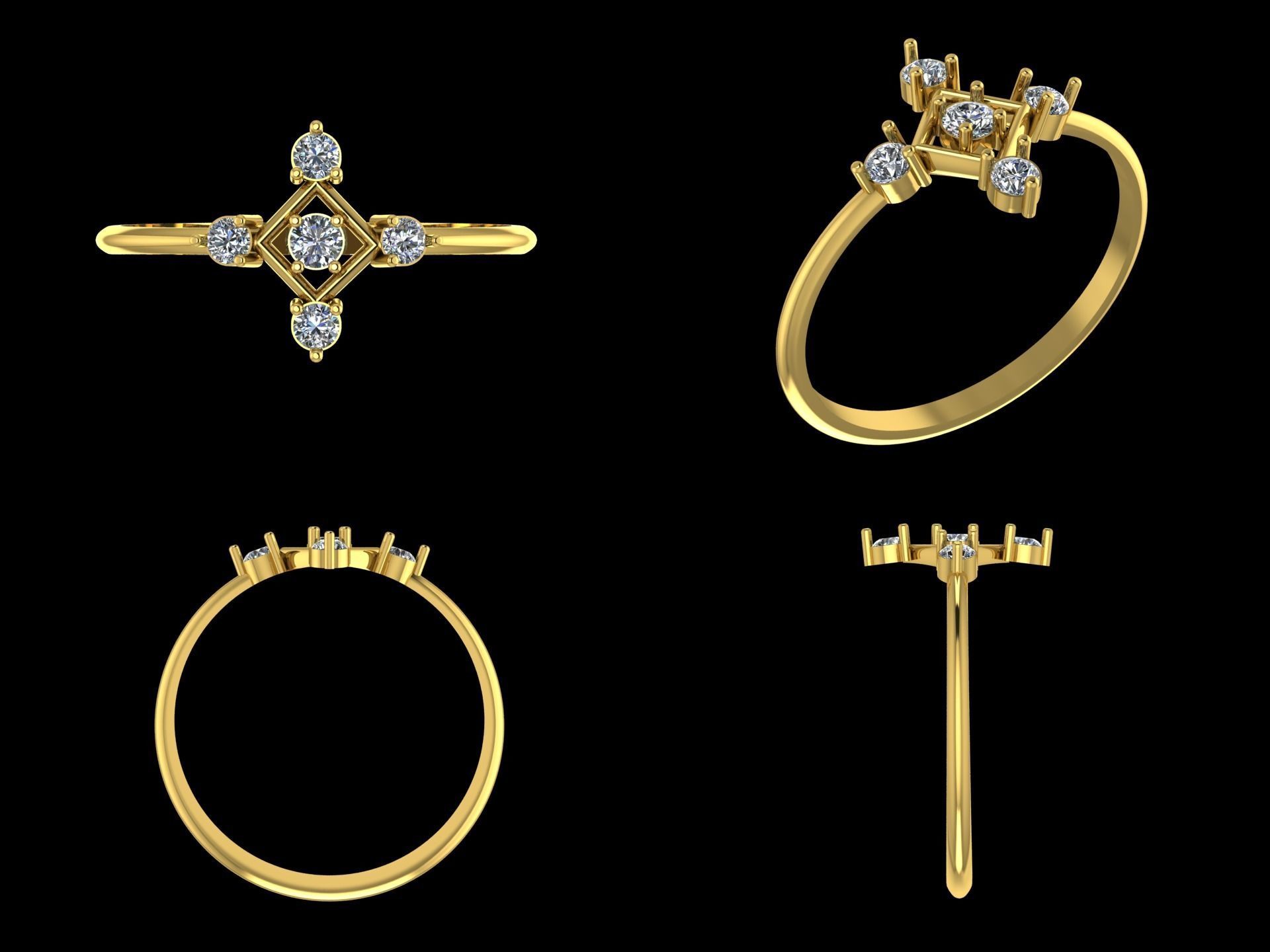 12 solitaire rings collection _18