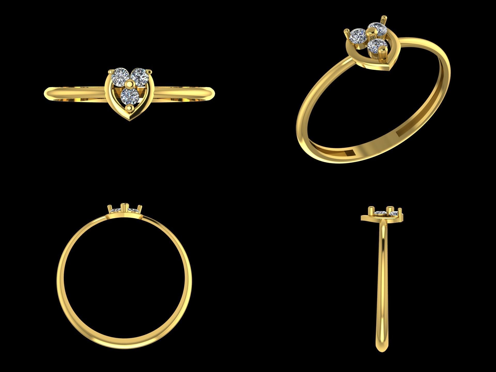 12 solitaire rings collection _42