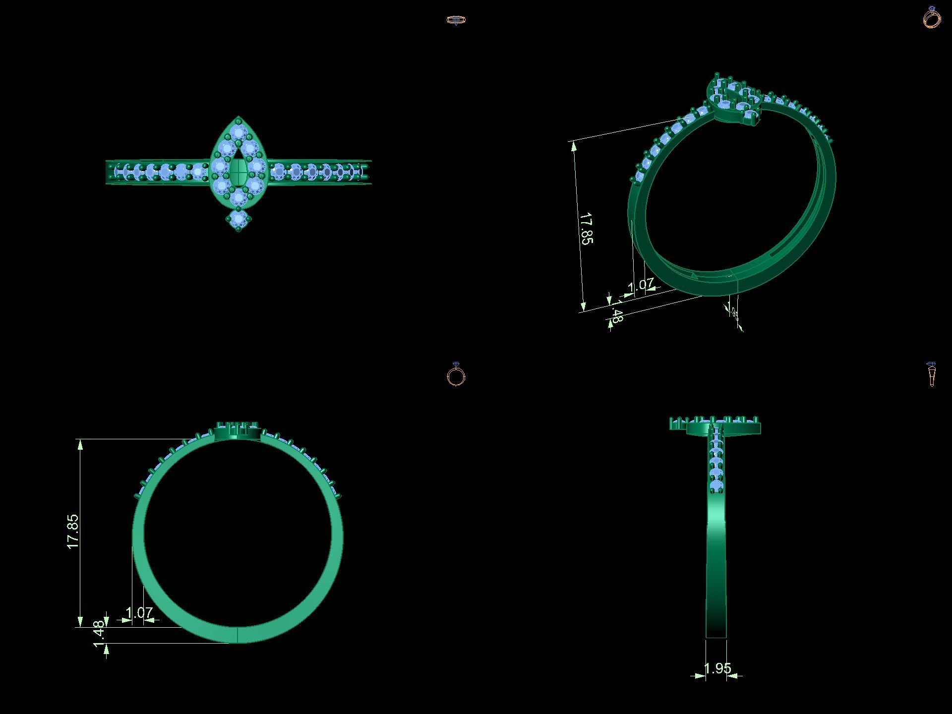 12 solitaire rings collection _14