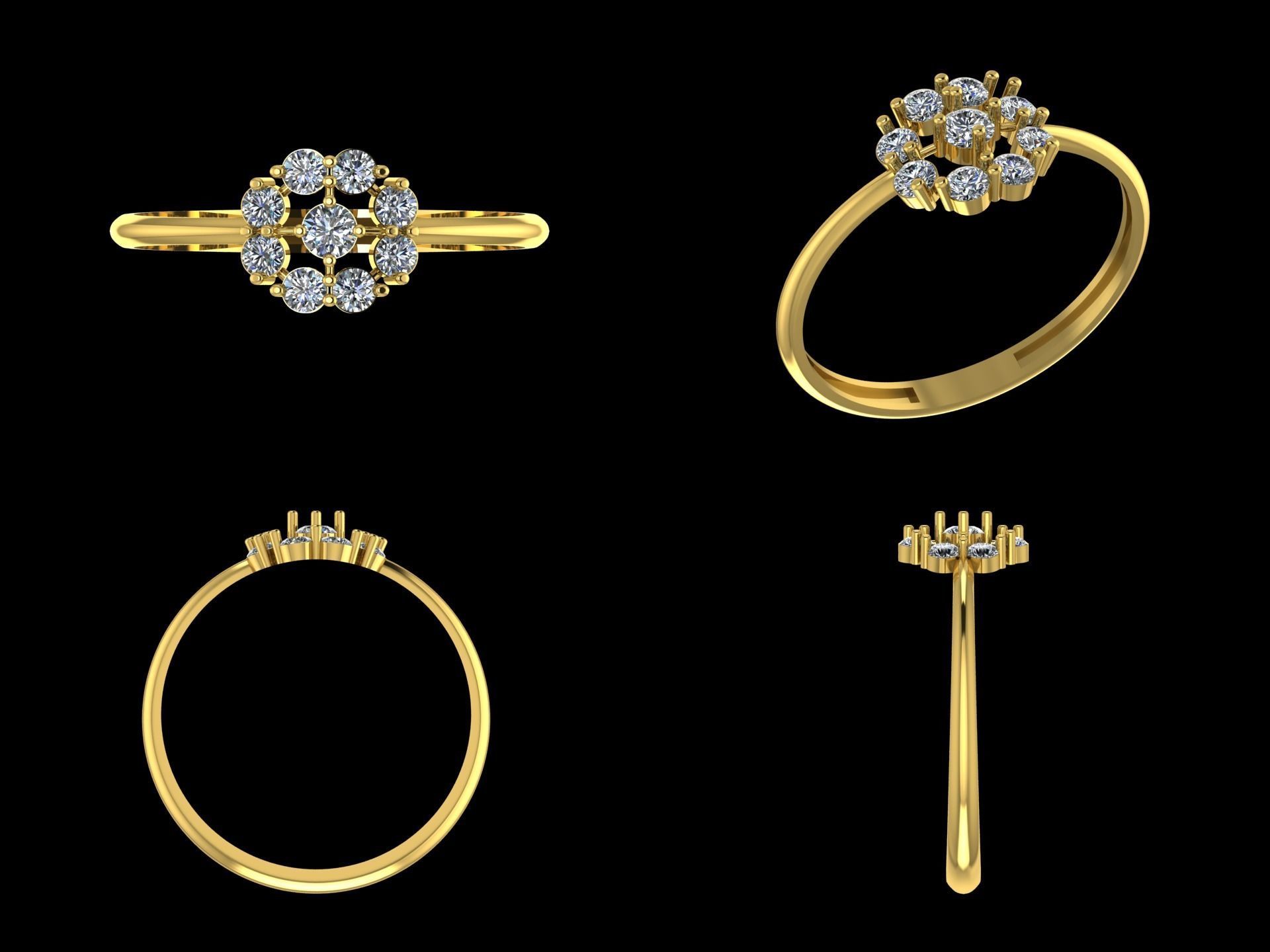 12 solitaire rings collection _39