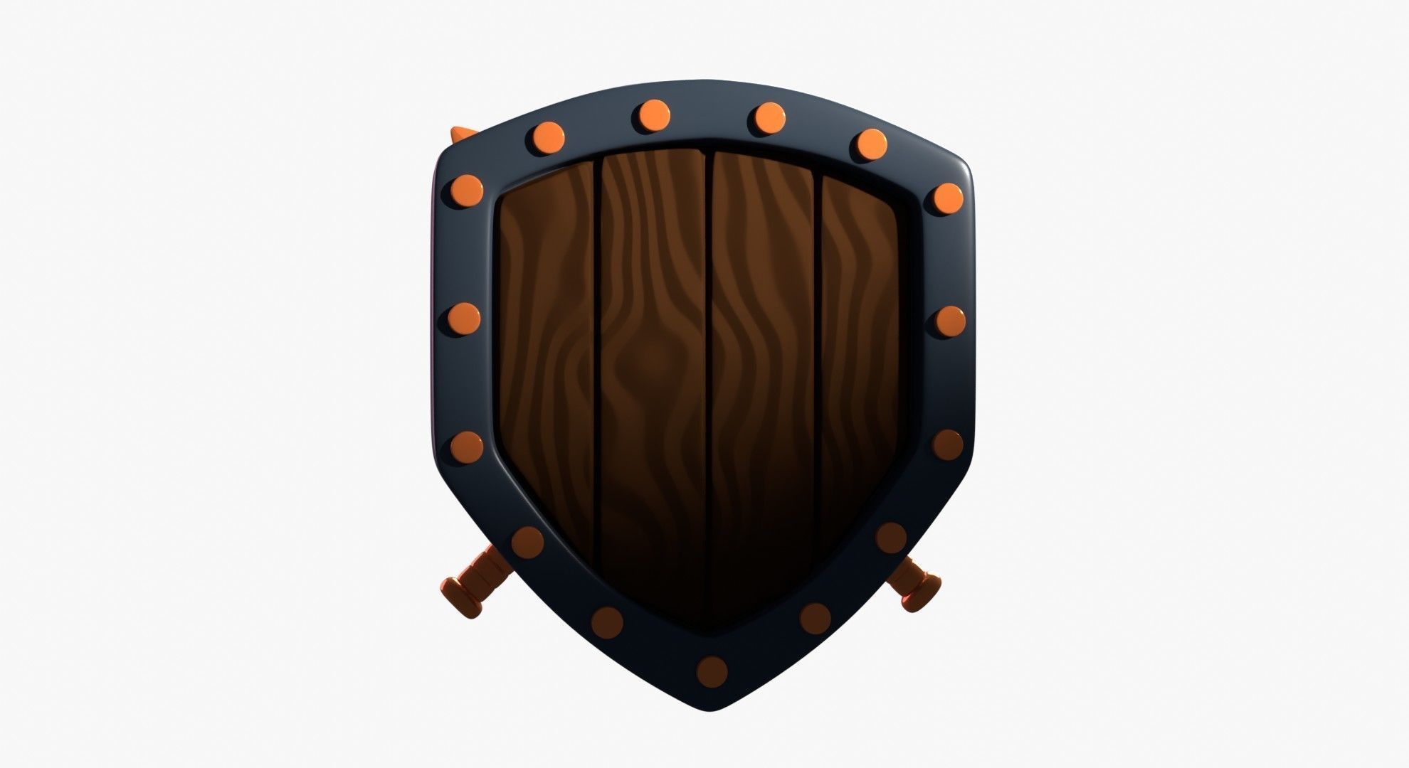 Bronze Tier 3D Illustration 3D model_10