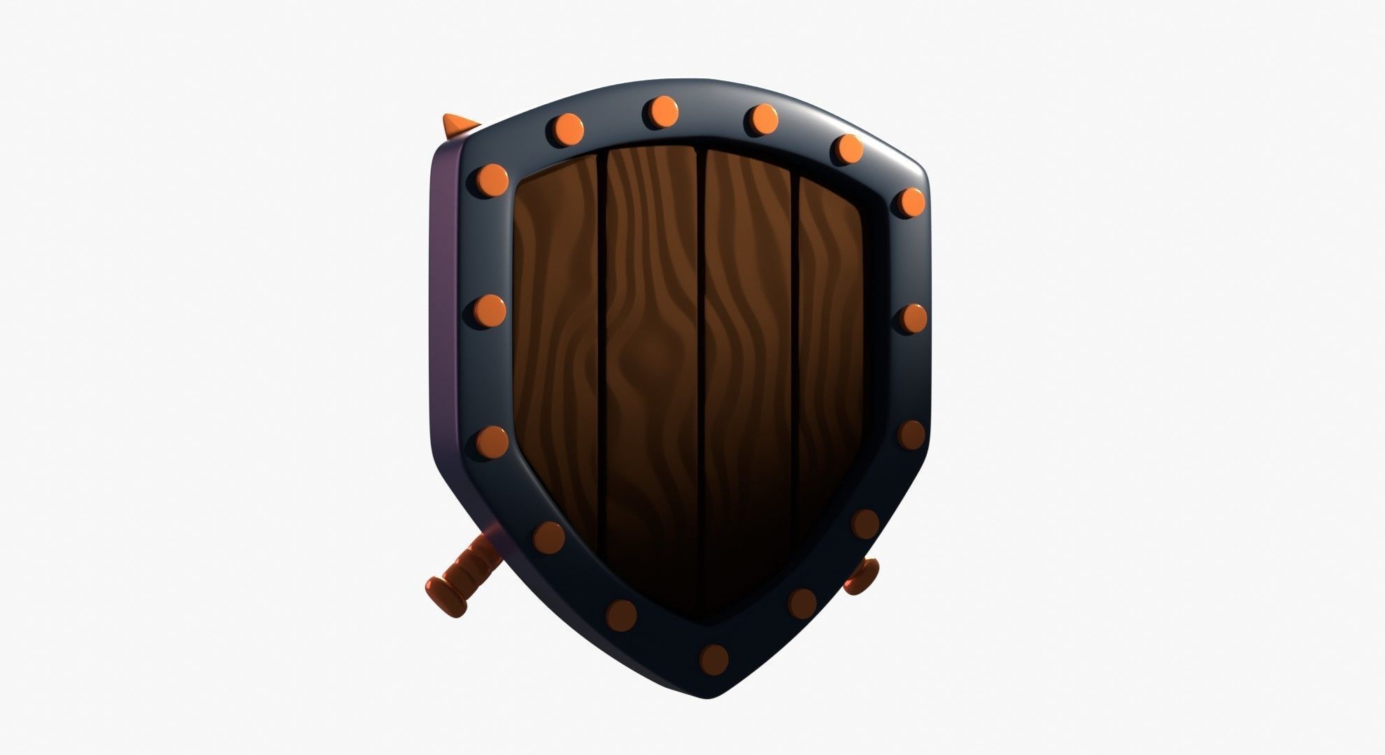 Bronze Tier 3D Illustration 3D model_9