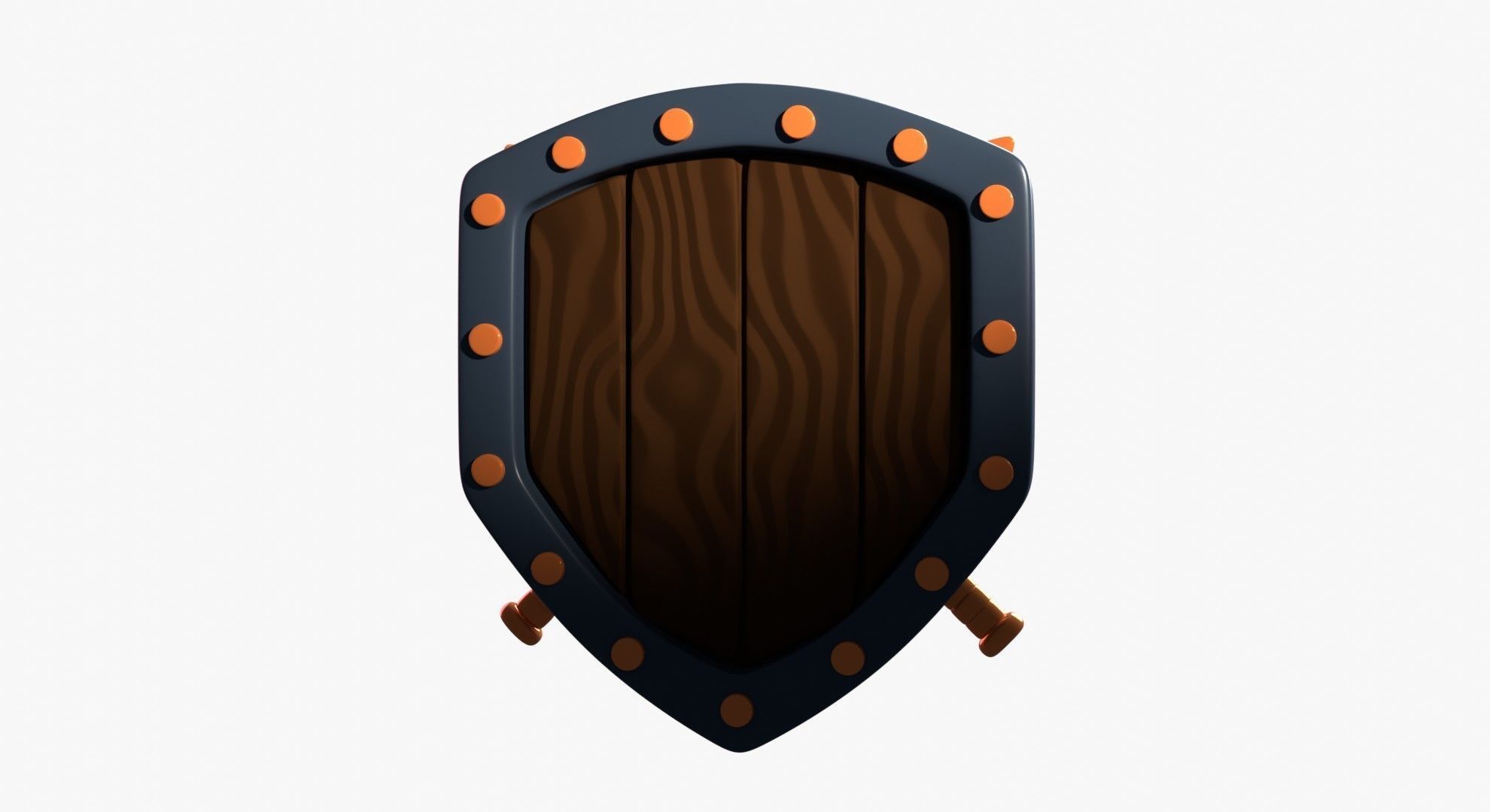 Bronze Tier 3D Illustration 3D model_11