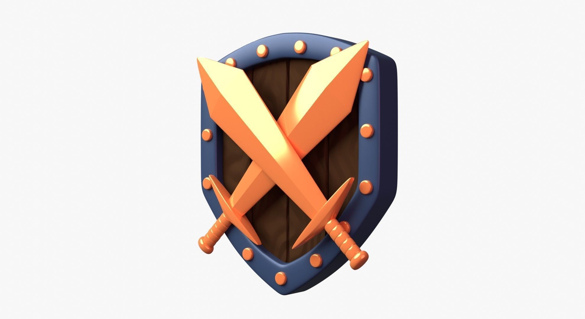 Bronze Tier 3D Illustration 3D model_3