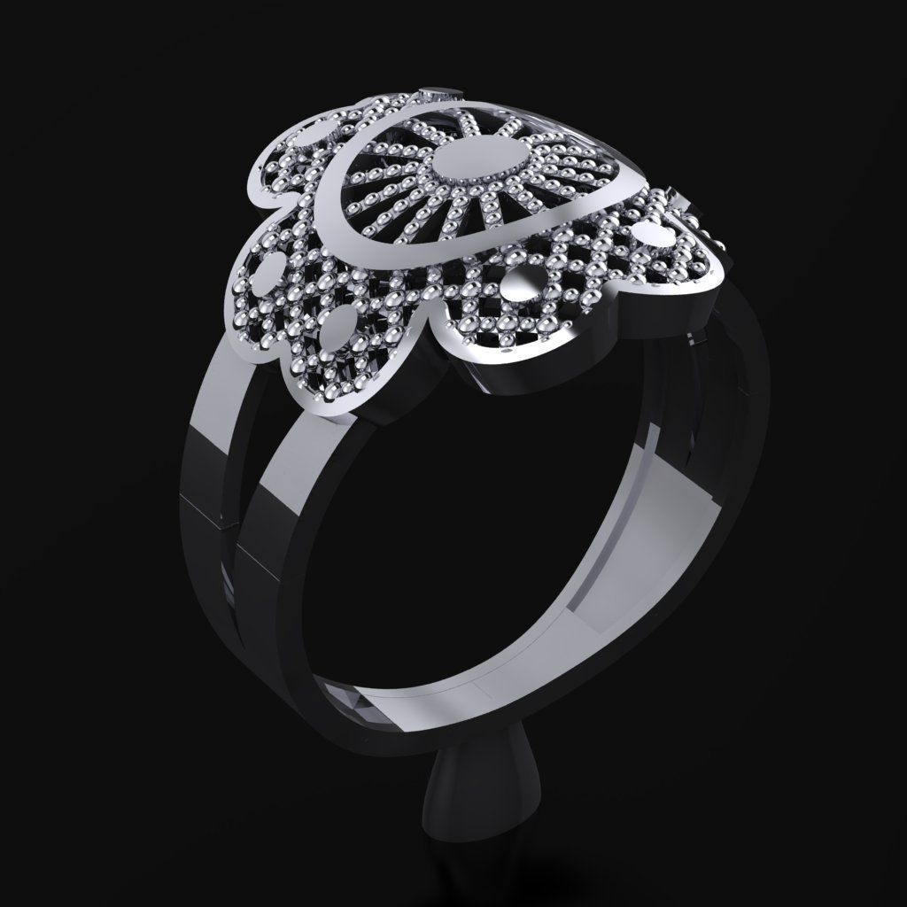 RING SIZE 18 NEW MODEL -GOLD PARK 3D print model_2