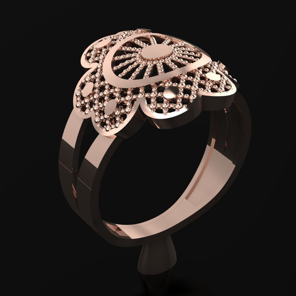 RING SIZE 18 NEW MODEL -GOLD PARK 3D print model_1