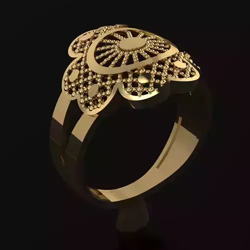 RING SIZE 18 NEW MODEL -GOLD PARK