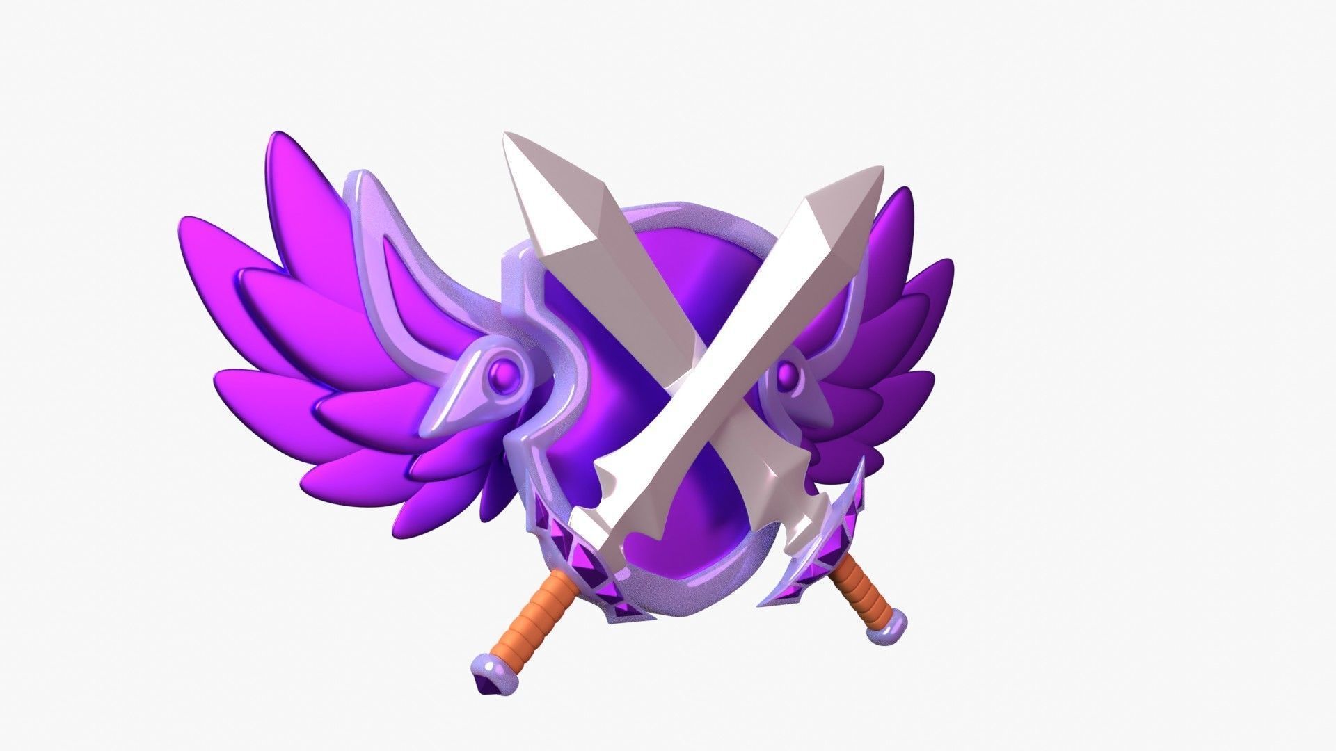 Diamond Tier 3D Illustration 3D model_18