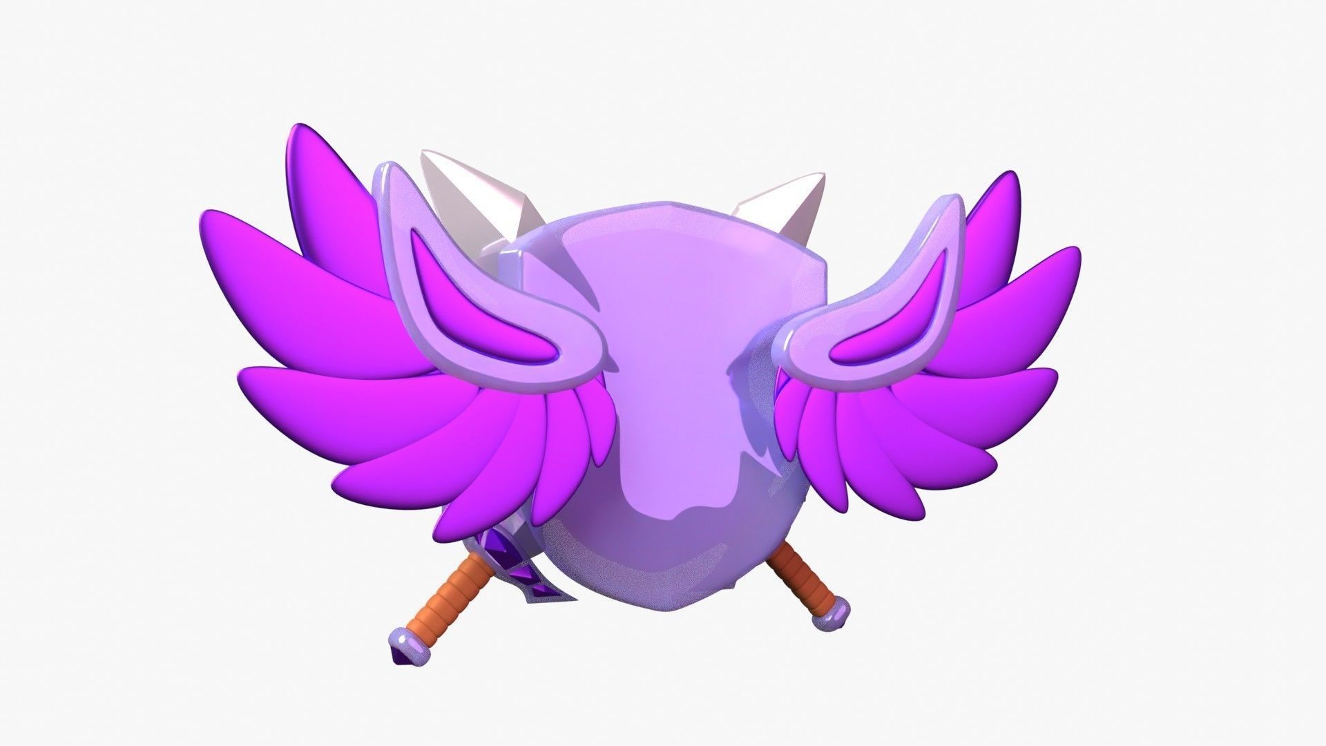 Diamond Tier 3D Illustration 3D model_9