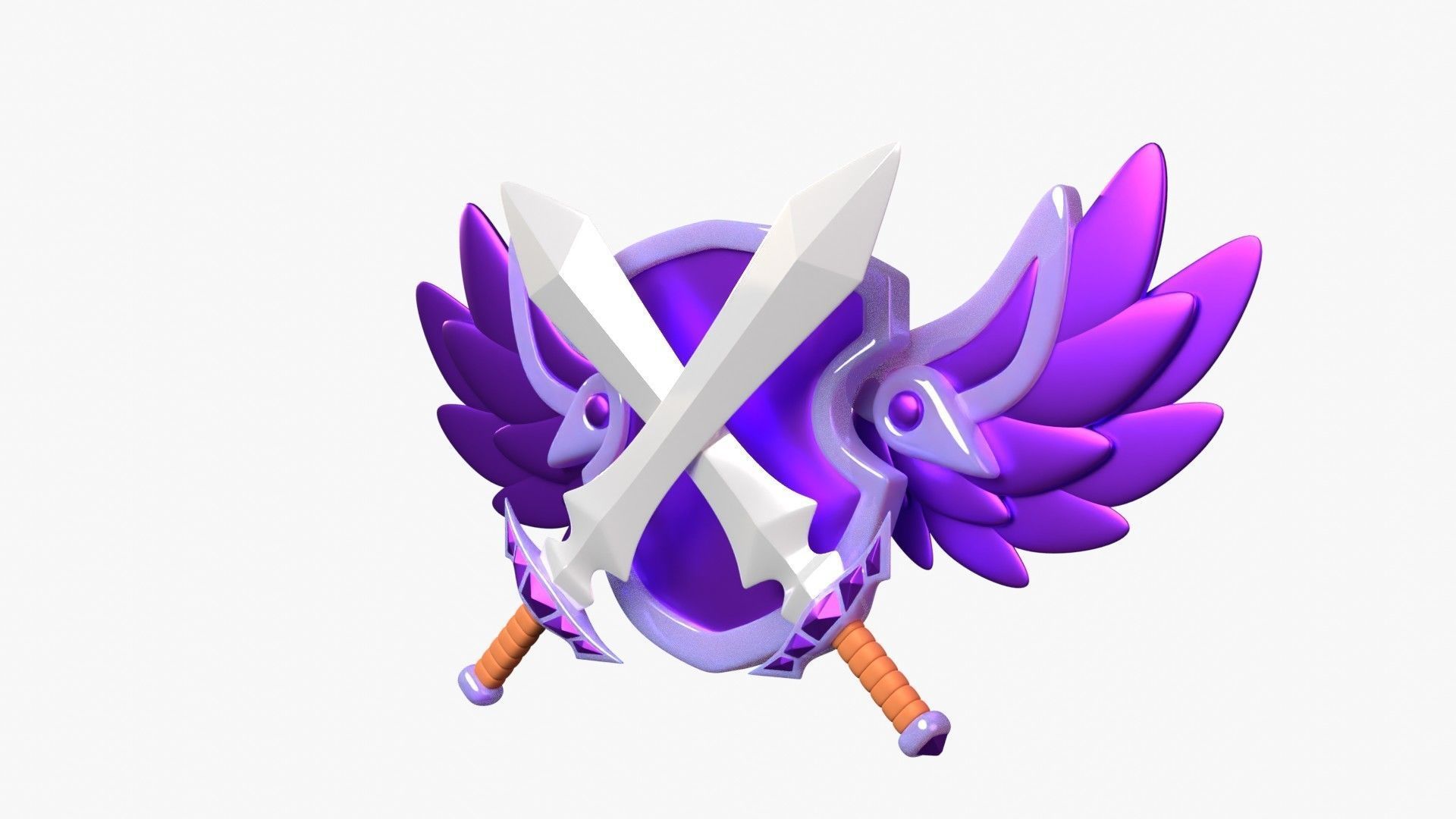 Diamond Tier 3D Illustration 3D model_3