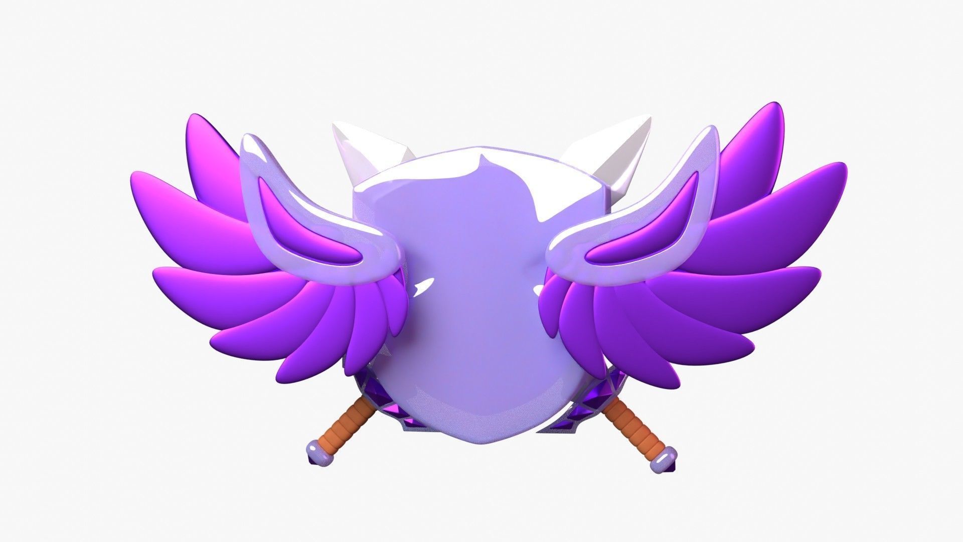 Diamond Tier 3D Illustration 3D model_11