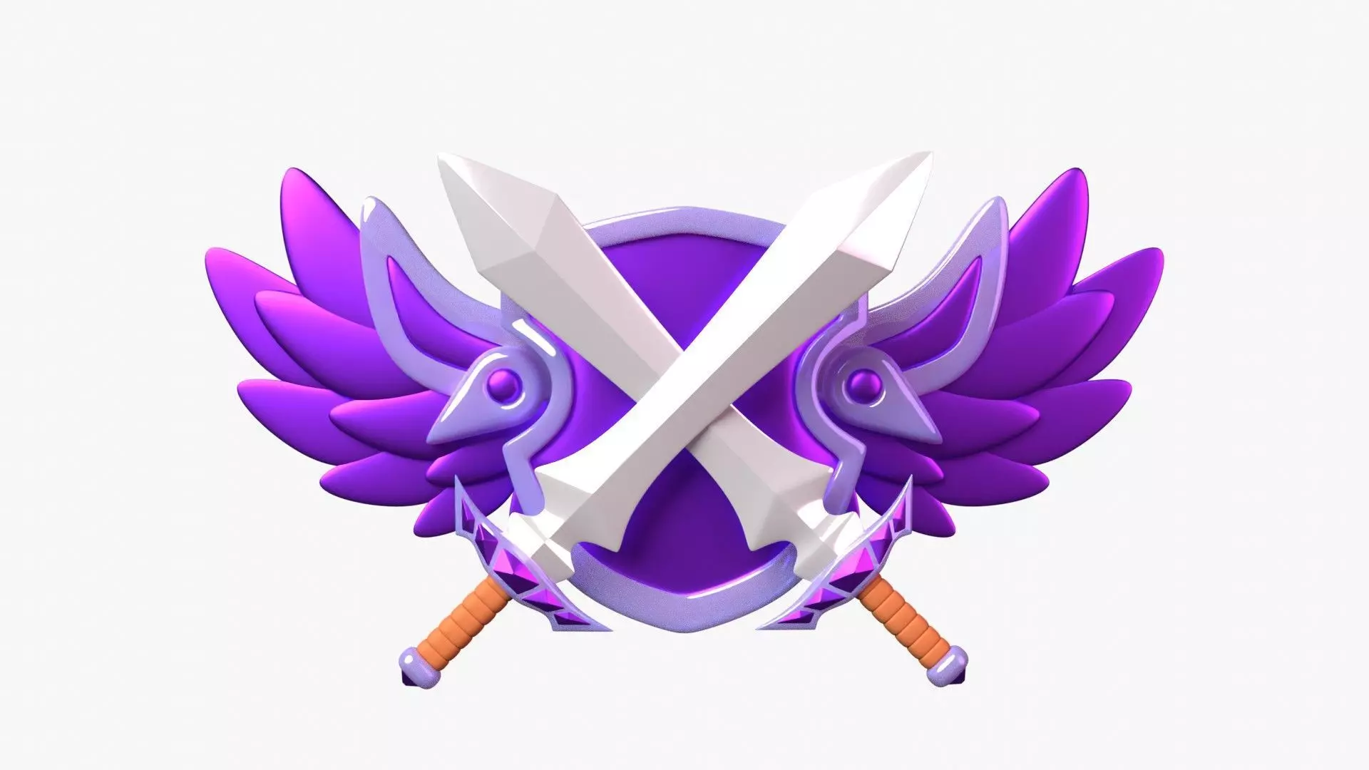 Diamond Tier 3D Illustration 3D model_0