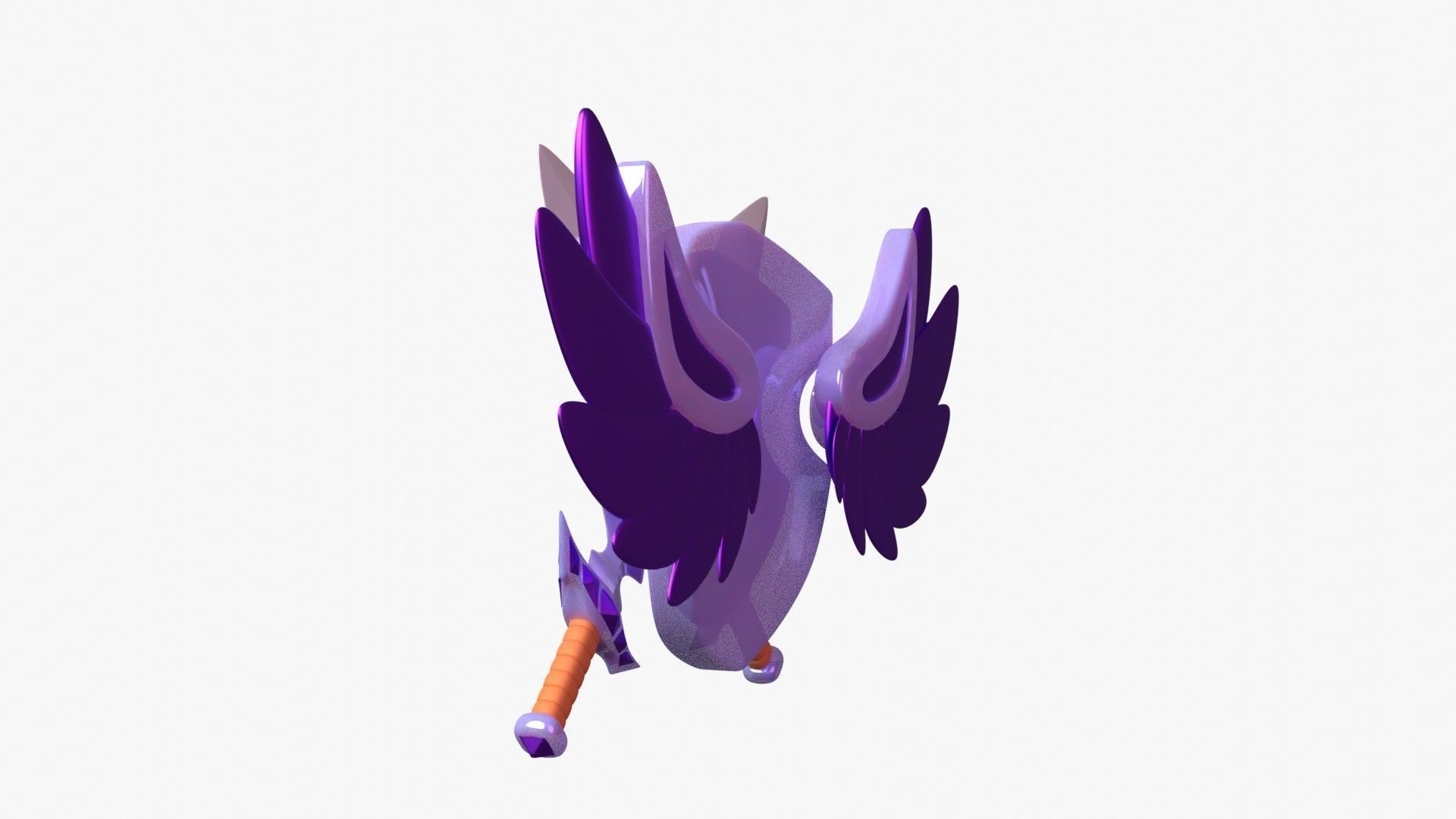 Diamond Tier 3D Illustration 3D model_7