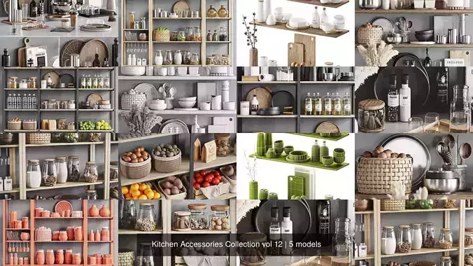 Kitchen Accessories Collection vol 12 