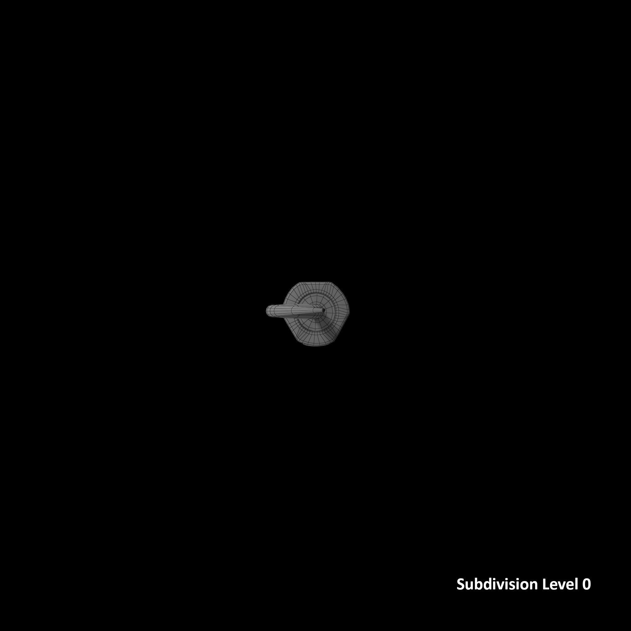 Soft Grip Radiator Hose Pick Low-poly 3D model_20